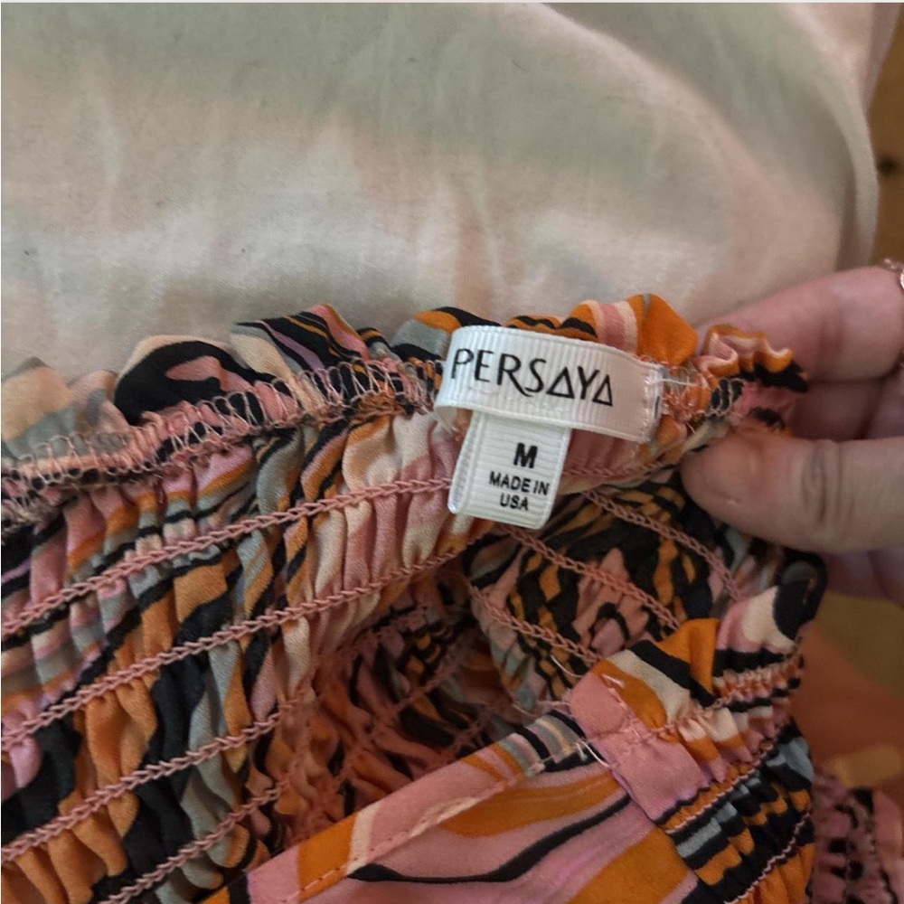 Persaya Multicolor Ruched Top - Picture 3 of 3